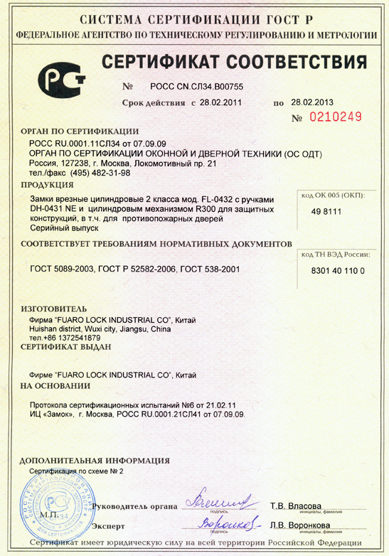 Сертификат На Противопожарные Двери 1,20 0,60