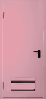 Однопольная дверь с вентиляцией EI 30 (RAL 3015)
