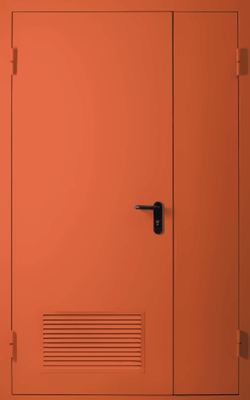 Полуторапольная дверь с вентиляцией EI 30 (RAL 3022)