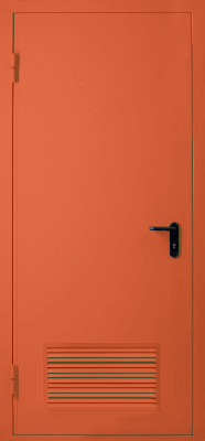 Однопольная дверь с вентиляцией EI 30 (RAL 3022)