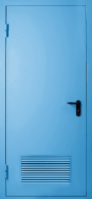 Однопольная дверь с вентиляцией EI 60 (RAL 5012)