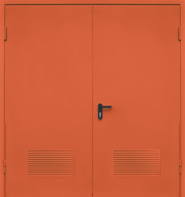 Двупольная дверь с вентиляцией EI 30 (RAL 3022)
