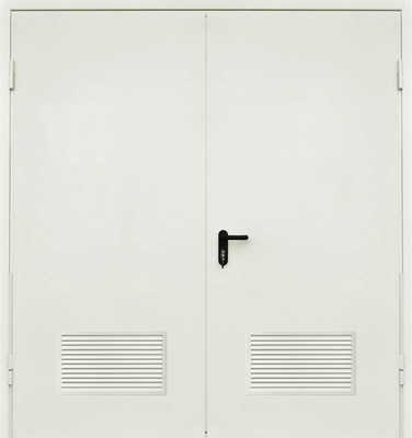 Двупольная дверь с вентиляцией EI 60 (RAL 9016)