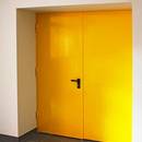 Двупольная противопожарная дверь EI 30 (желтая)