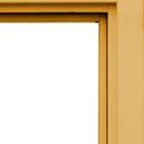 Однопольная дверь с вентиляцией и стеклом EI 60 (RAL 1024)