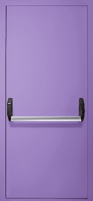 Однопольная дверь «Антипаника» EI 30 (RAL 4005)