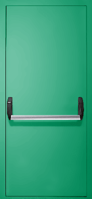 Однопольная дверь «Антипаника» EI 60 (RAL 6024)