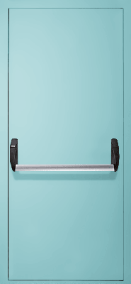 Однопольная дверь «Антипаника» EI 60 (RAL 6027)