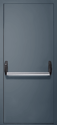 Однопольная дверь «Антипаника» EI 60 (RAL 7043)