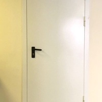 Фото однопольной огнестойкой двери
