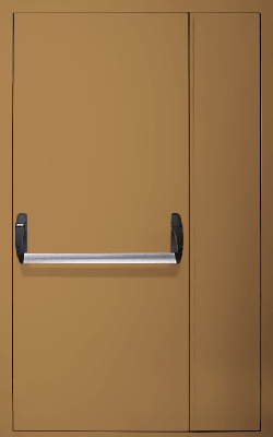 Полуторапольная дверь «Антипаника» EI 60 (RAL 8000)