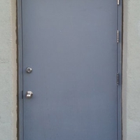 Однопольная техническая дверь